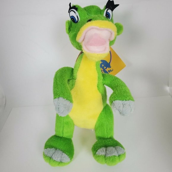 Vtg Land Before Time Toy Network Ducky Plush Toy - Picture 11 of 11